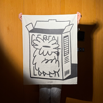 Fabric Poster: Cereal