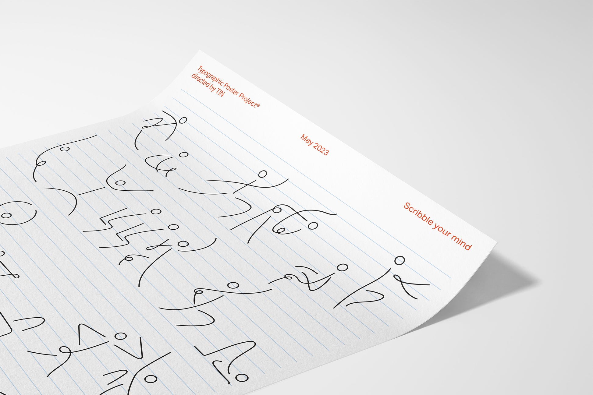Scribble Your Mind Poster